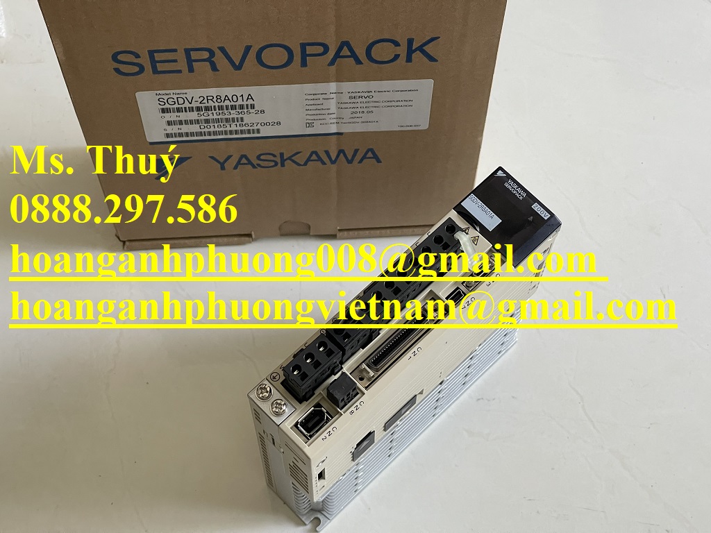 SGDV-2R8A01A- Servo Yaskawa - New 100% - Hoàng Anh Phương